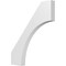 Ekena Millwork 3 1/2-in. W x 30-in. D x 36-in. H Westlake Architectural Grade PVC Knee Brace BRCP035X30X36WTL - alternate 1